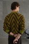 Men's Oversize Thick Knit Vintage Sweater - 7