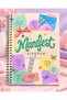 Manifest Agenda 17X24 cm Spiral Bound Hard Cover Patterned Notebook - 2