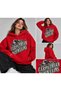 Hanorac Romania Unisex Oversized Printed Hooded Pocket Detail Premium Hoodie Sweatshirt