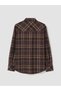 Peak New Season Red Plaid Women's Lumberjack Shirt - 7
