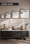 The Leaning Tower of Abu Dhabi Architecture Wall Art | Square Framed Canvas Print | Home Decor - 5