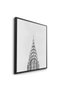 NYC Skyline Spire Architecture Wall Art | Portrait Framed Canvas Print | Luxury Home Decor - 3