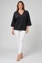 Women's Silvery Shoulder Stone Detailed Knitwear Blouse - 2