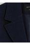 Peak New Season Navy Blue Collar Women's Cashmere Coat - 8