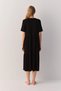 Black Alina Long Casual Dress - 3