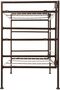 9-Pair Shoe Rack Organizer, Black - 3