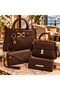 Women's 4-Piece Luxury Bag Set – Large Hand and Shoulder Bag, Mini Crossbody Bag, Portfolio Bag, and Wallet Combination - 2