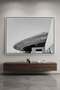 Louvre Abu Dhabi Architecture Wall Art | Landscape Framed Canvas Print | Luxury Home Decor