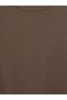 Özmarka New Season Brown Crew Neck Men's Thick Sweatshirt - 7