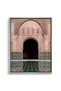 Ben Youssef Madrasa Architecture Wall Art | Portrait Framed Canvas Print | Luxury Home Decor - 2
