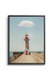 The Lone Sentinel Architecture Wall Art | Portrait Framed Canvas Print | Luxury Home Decor - 2
