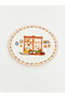 Lcw Home Mixed Printed Round 2-Piece Plate Set - 3
