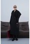 Oversize(Bol) Premium Long Double-Breasted Coat with Shawl Collar and Belt