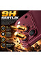 Metal Tempered Glass Camera Lens Protector (Complete Covers) for iPhone 18 Pro, Burgundy - 5