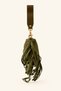 Velora Tasseled Suede Bag 98-127 Std Khaki - 2