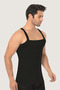 Special Series Daily Wear Daytime Wear Men's Wide Waistband Undershirt Black 3-Pack - 4