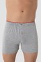 Special Series Cotton Underwear 6-Pack Gray Men's Combed Cotton Towel Boxer 100% Cotton - 4