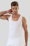 Special Production Comfortable Daily Wear Men's White Lycra Undershirt 3-Pack - 5