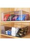 Tea Bag Organizer, Clear Acrylic Tea Storage Box with Lid, Plastic Tea Bag Holder Stackable Tea Orga - 3