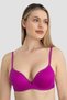 Premium Women's Underwire Supported Padded Bra Set of 3 Comfortable Black Stylish - 2
