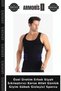 Special Production Men's Black Firming Corset Undershirt Daily Wear Belly Hiding Sportsman