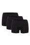 Premium Comfortable Underwear Office Wear Basic Laser Cut Seamless Women's Boxer Briefs 3-Piece - 2