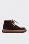 Genuine Leather Fur 257Kza261 Brown Suede Women's Classic Boots