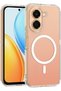 حافظة مغناطيسية لهاتف Honor X7e (شفافة)