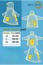 Waterproof Children's Raincoat with Transparent Visor and Cute Figures with Snap Fasteners - 6