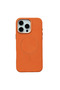 Joko apple iphone 15 pro max luno leather magsafe cover - orange