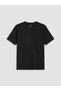 Peak New Season Black Regular Fit Thin Fabric T-Shirt /03 - 4