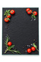 Kitchen Patterned Tempered Glass Cutting Board 25X35 cm Floral and Textured Presentation Board - 2