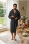 Welsoft Fluffy Hooded Unisex Robe