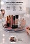Pami̇t Home -Transparent Black -360 Degree Rotating Organizer Kitchen Cabinet Organizer Refrigerator Organizer Organizer Cabinet - 4