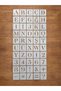 50 Piece Letter Number Symbol Stencil Set – 250 Micron Mylar Turkish Character Wood Fabric Painting Template - 2