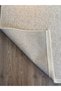 Casa Lucca Cream Gray Geometric Patterned Decorative Fringed Carpet - 5