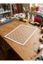 Brick Pattern Wall Stencil Template – 250 Micron Mylar Wood Furniture Relief & Wall Painting Template S5 - 3