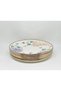 20 cm 6-Piece Lilac Enamel Dessert & Serving Plate Set - 6