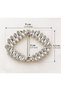 Evening Dress Belt Buckle with Crystal Stones 9cm - 6.5cm Buckle Wedding Dress Buckle Engagement Henna - 2