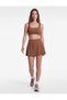 Laser Cut Back Detail Slim Fit Sleeveless U-Neck Sports Bra - 3