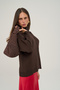Verbena Buttoned Brown Knitwear Cardigan - 5