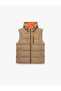 Hooded Inflatable Vest with Zippered Pocket - 6