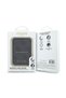 Licensed 4g Patterned Text Logo Pop-Up Magnetic Stand Pu Card Holder Black - 6