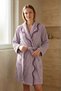 Waven 100% Cotton Wavy Ribbed Bathrobe