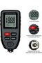 TC100 Coating Thickness Gauge 0.1micron/0-1300 Car Paint Film Thickness Tester Measuring FE/NFE Paint Tool (Grey) - 5