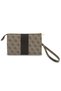 Original Licensed Women's Bag 4g Patterned Metal Logo Shoulder Strap Handbag Brown - 4