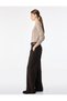Long Sleeve Crew Neck Wool Knit Sweater - 3