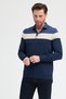 Men's Polo Neck Long Sleeve Sweatshirt - 6