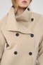 Malta Belted Stone Short Trench Coat - 7