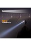 مصباح أمامي LED مكون من قطعتين، بقوة 120 لومن مع بطاريات - 6